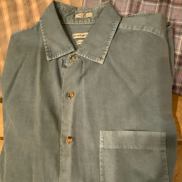 Peter Millar set of three button downs. All great condition and size L - Picture 4 of 7